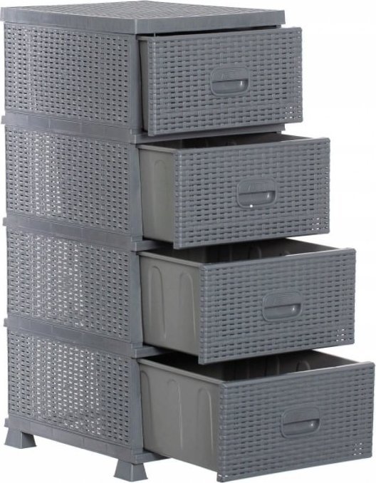 Nore Szafka Rattan Szara