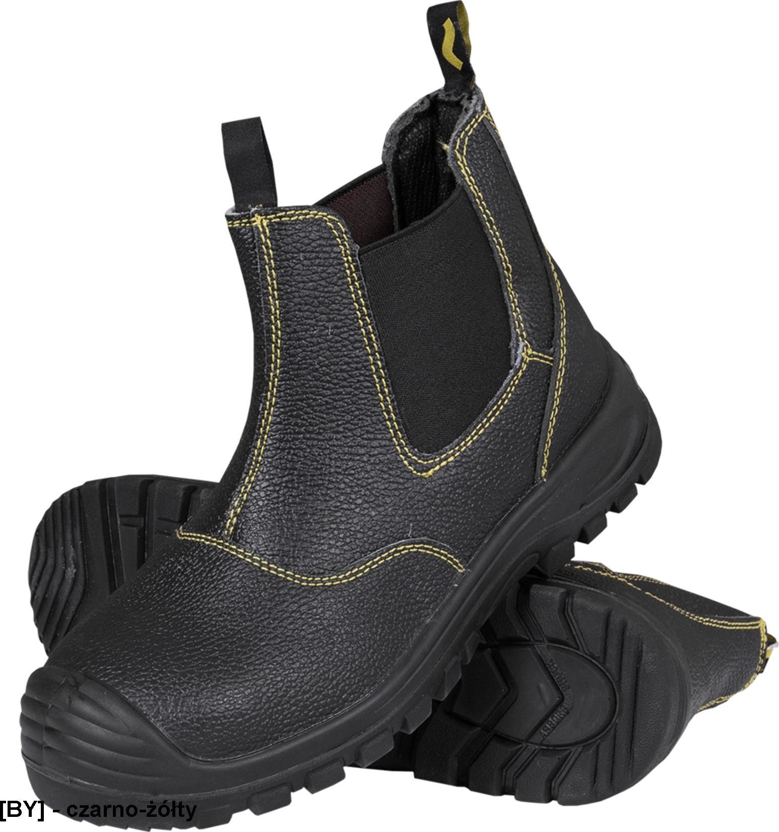 R.E.I.S. BRYES-SZ-S1 - buty bezpieczne YES typu sztyblet, podnosek, skóra bydlęca sięgające za kostkę, podeszwa antypoślizgowa... 39