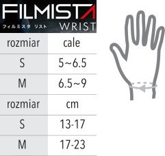 Zamst Stabilizator nadgarstka ZAMST FILMISTA wrist S