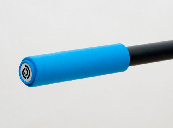 Bike Ribbon Chwyty kierownicy SIO2 SOFT GRIP silikon niebieskie 130mm 70g