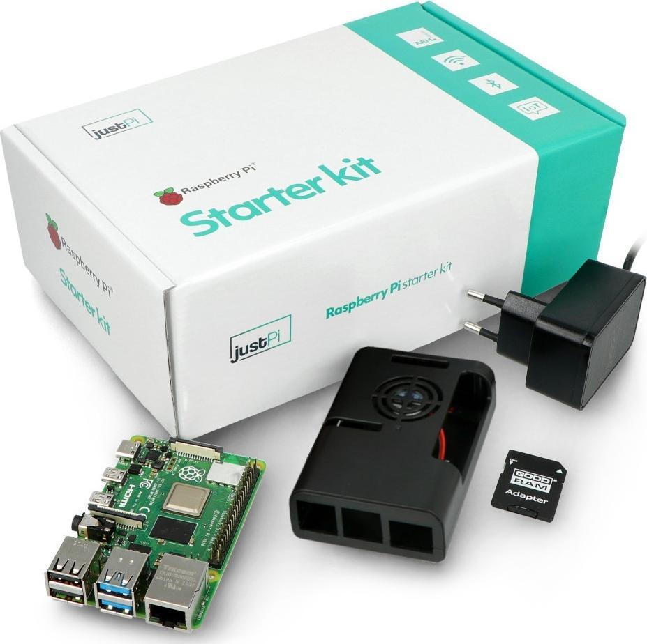 Raspberry Pi Raspberry Pi 4 Model B 2GB RAM + Akcesoria (RPI-14953)