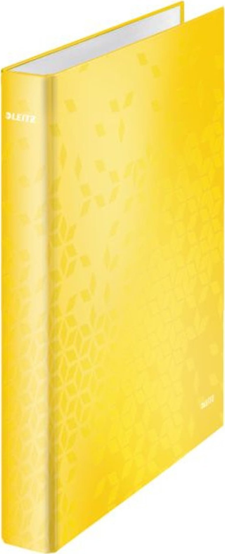 Segregator Leitz Segregator ringowy A4 40mm 4DR/25mm żółty 42420016 LEITZ WOW