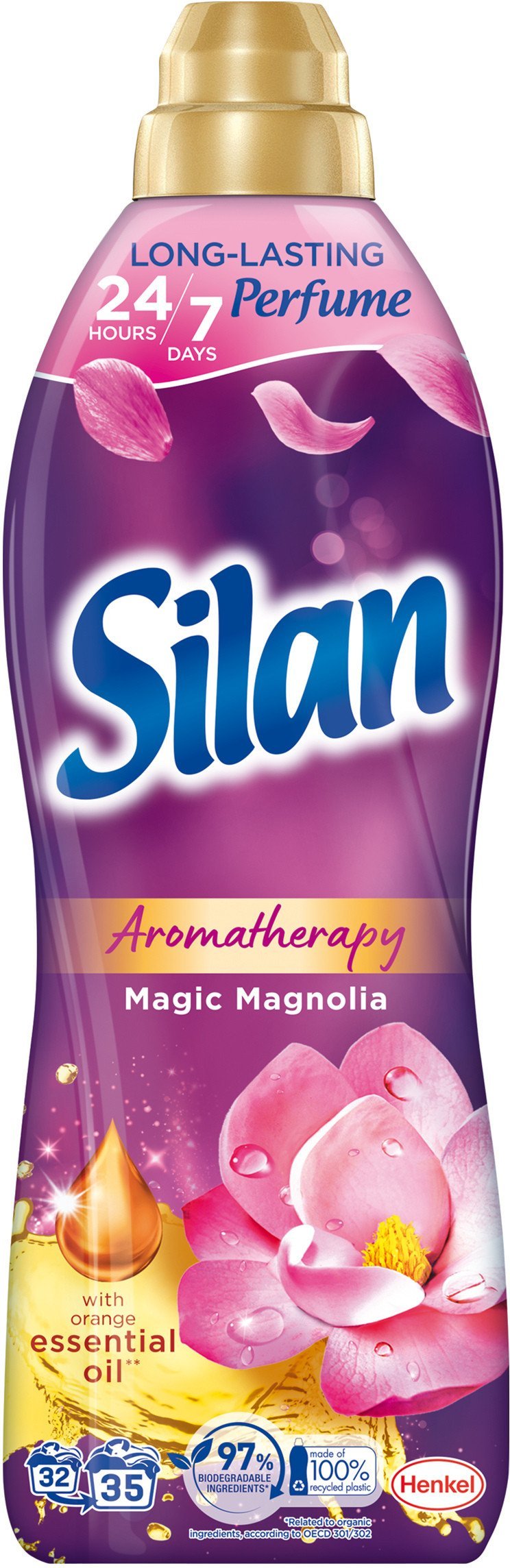 FABRIC SOFTENER SILAN MAGIC MAGNOLIA 35W
