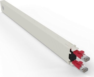 PATCHBOX CONEX8STPRD kabel sieciowy Czerwony 0,8 m Cat6a U/FTP (STP)