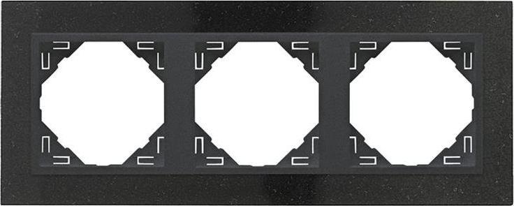 Efapel EFAPEL PETRA RAMKA 3-KROTNA GRANIT GRAFIT 90930 TGS