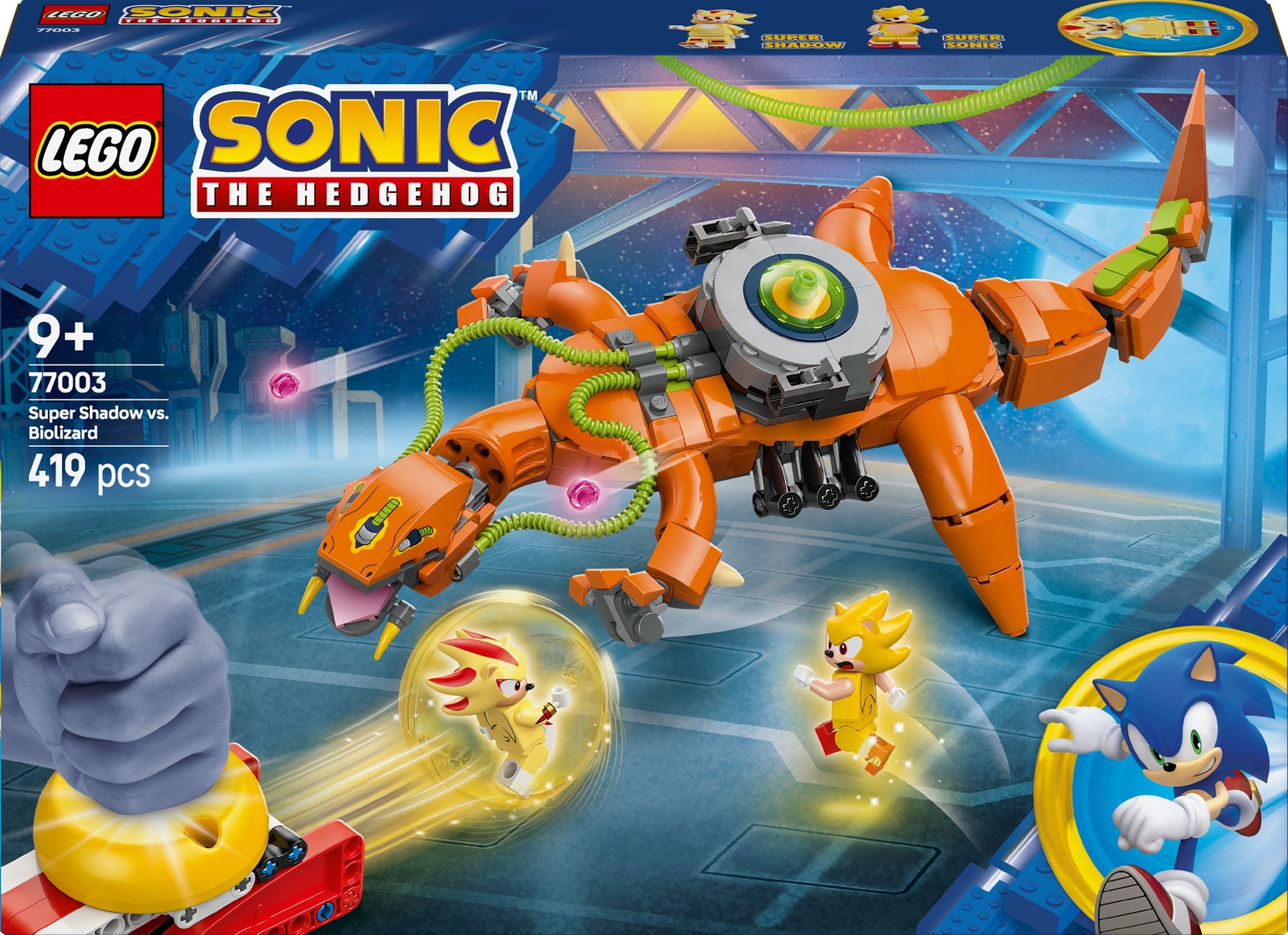 LEGO Sonic the Hedgehog Super Shadow kontra Biolizard (77003)