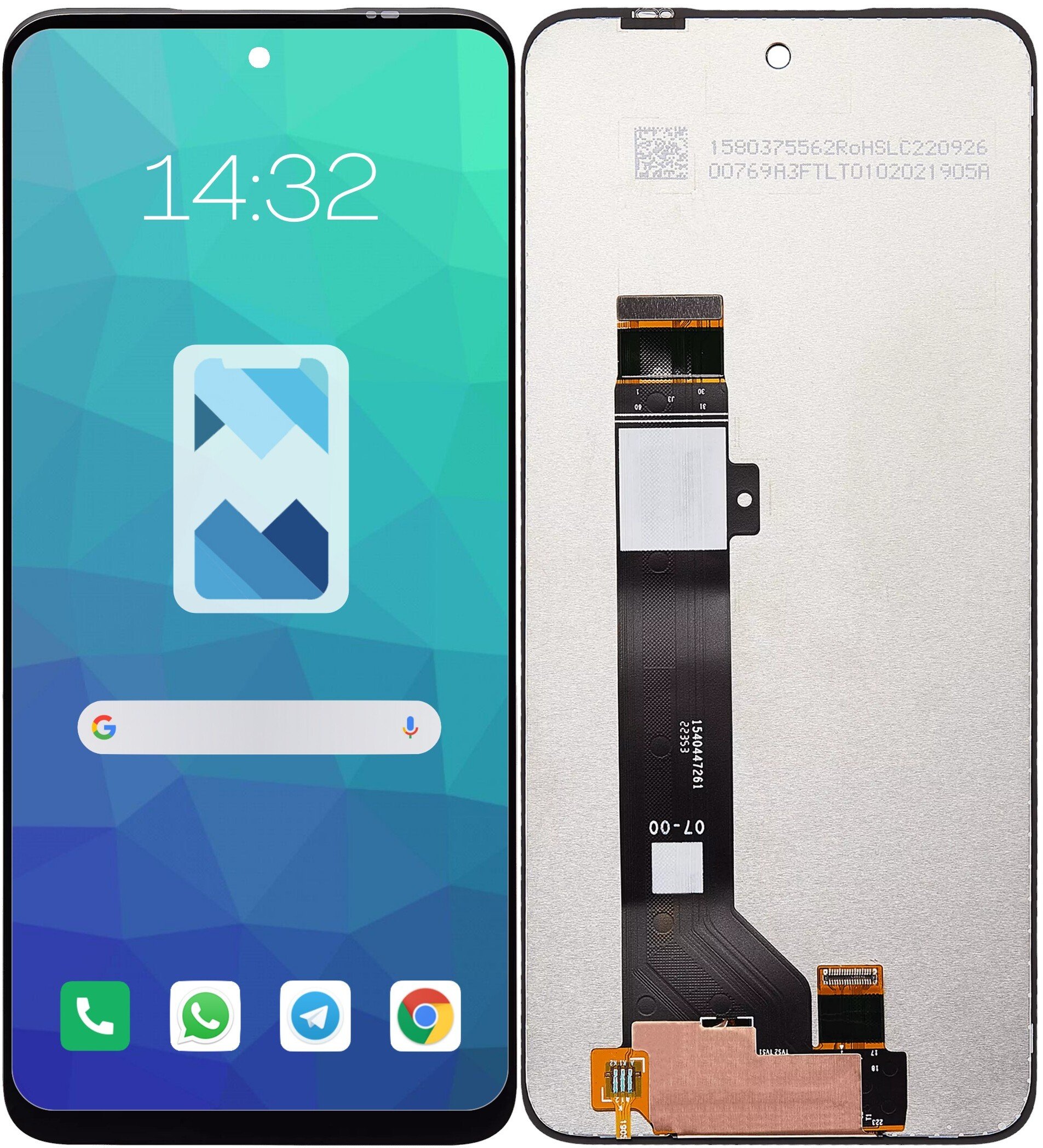 Wyświetlacz LCD Ekran Szybka do Motorola Moto G23 XT2333