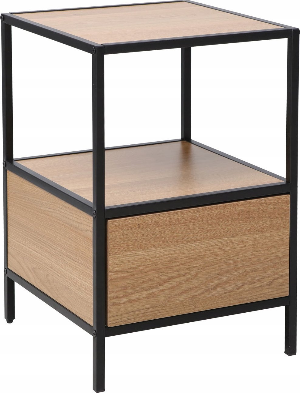 Signal Szafka GEO S dąb/czarny loftowa