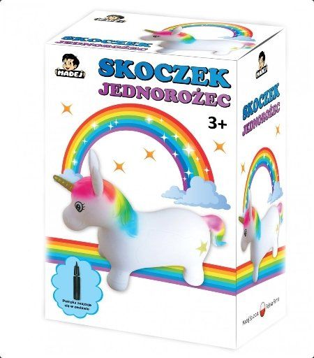 Madej Skoczek Jednorożec z pompką