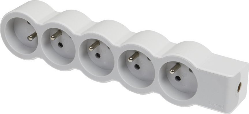 Legrand Przedłużacz przenośny 5X2P+Z B/P-B/S Legrand 049498 himp