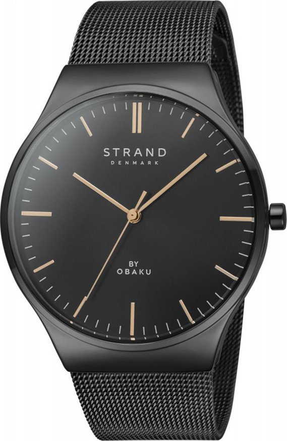 Zegarek Strand Zegarek damski Strand S717LXBBMB czarny