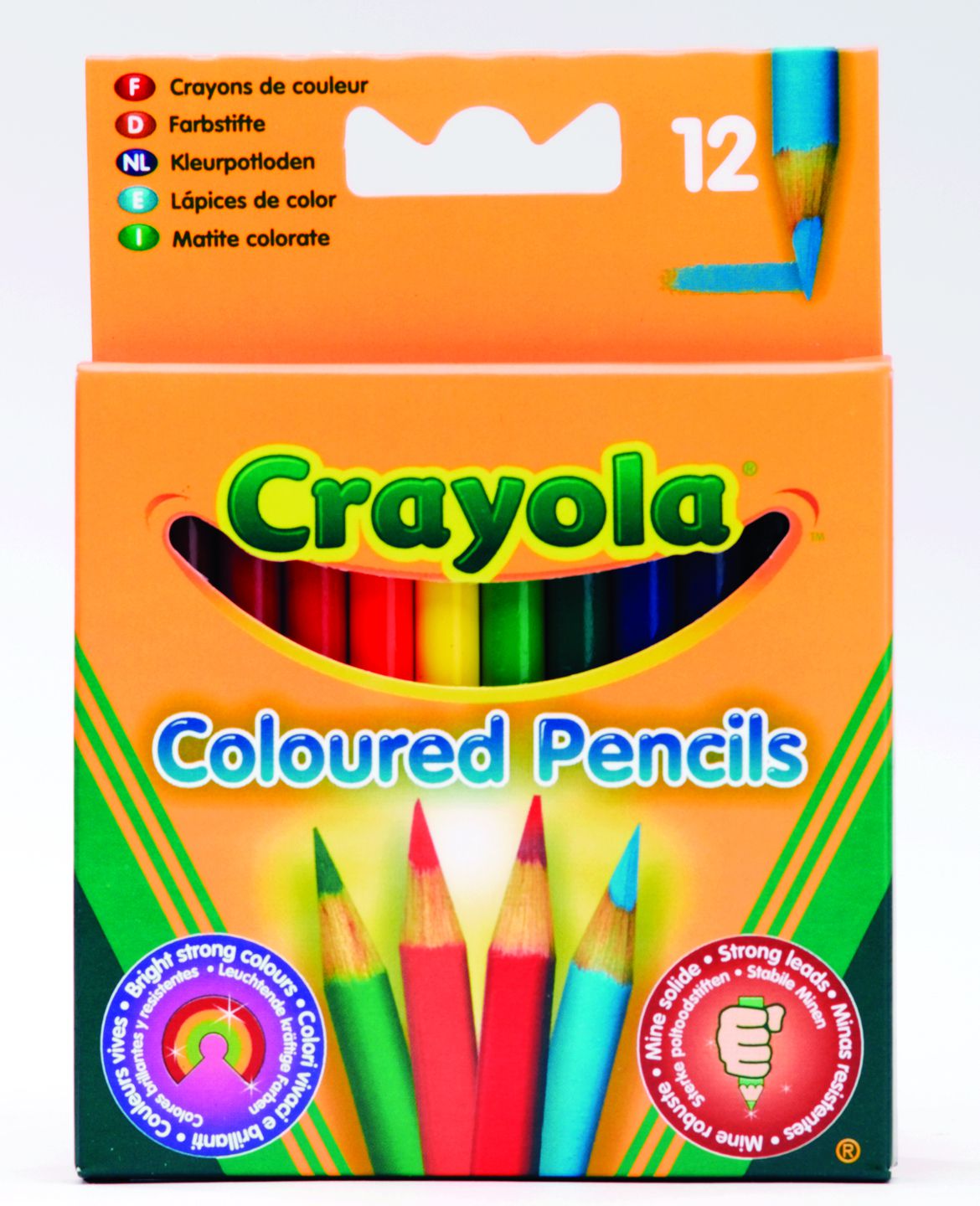 Crayola Kredki Ołówkowe 12 szt 4112