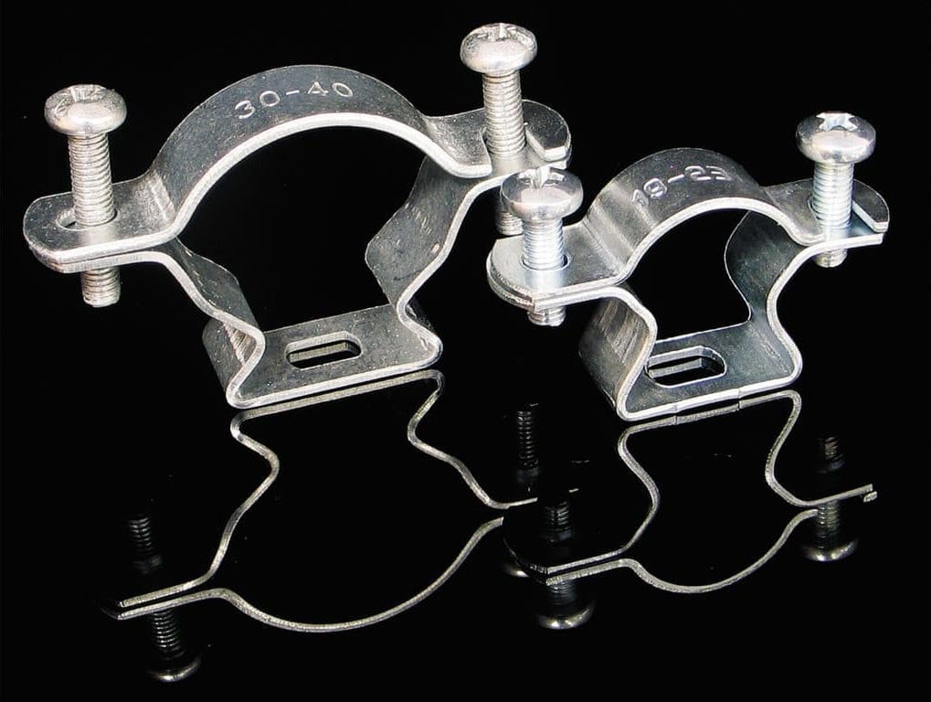 Kopos Uchwyt rurowy fi19-24mm stal 5220 ZN OMEGA