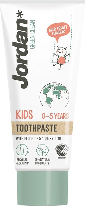 Jordan Jordan Green Clean Kids Toothpaste pasta do zębów dla dzieci 0-5 lat 50ml