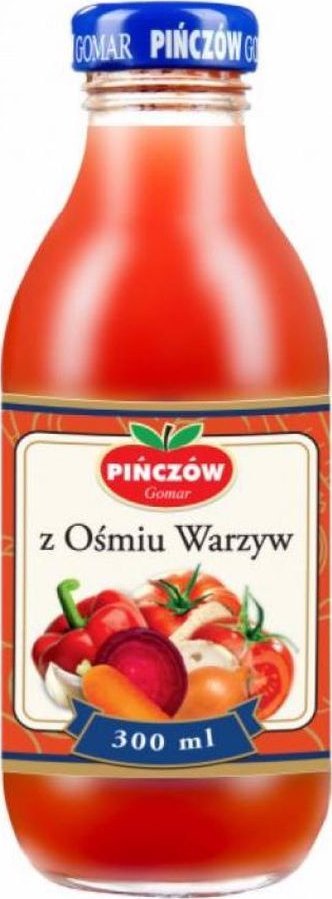 GOMAR Gomar Pińczów sok z ośmiu warzyw 300ml