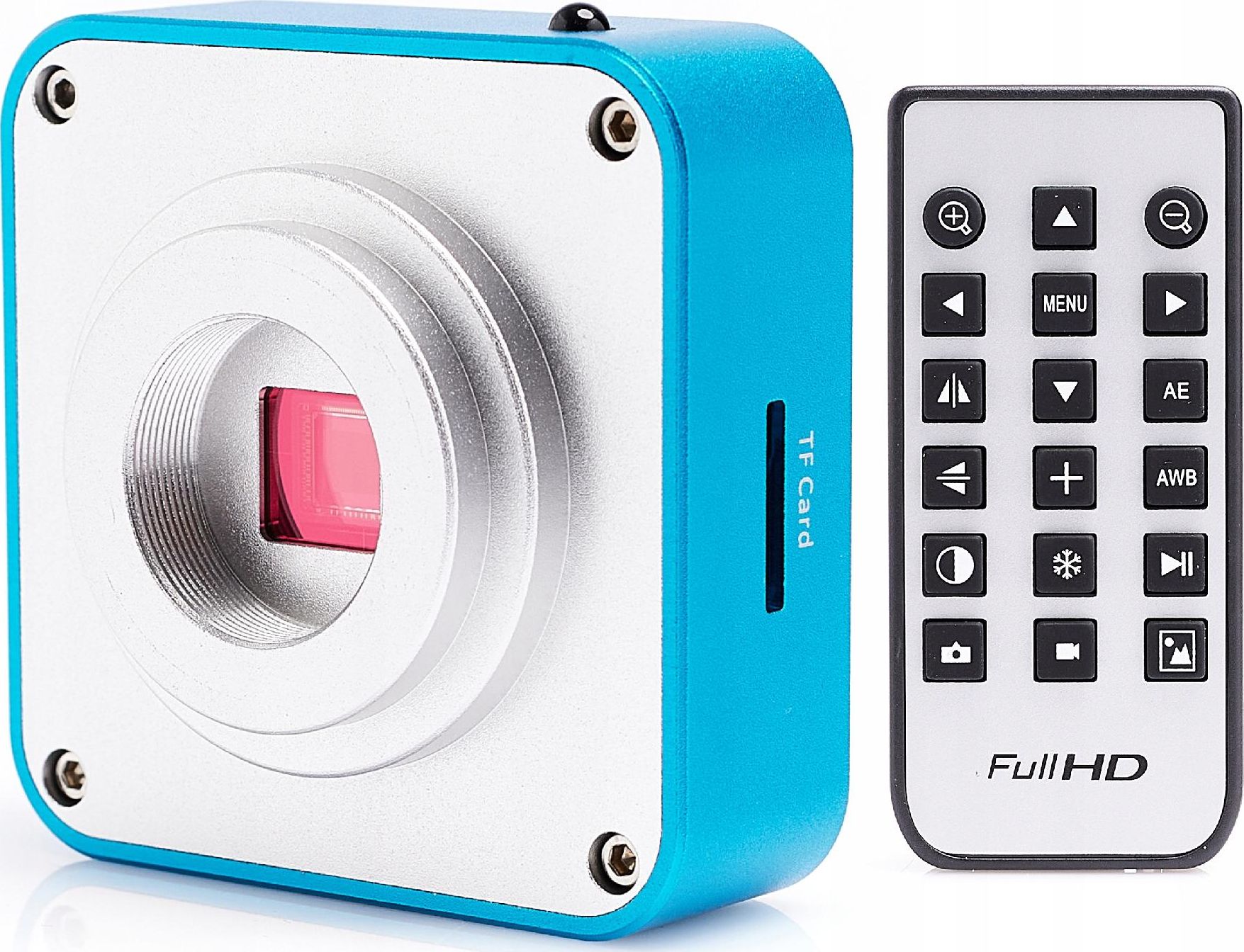 Mikroskop Techrebal Kamera Techrebal 616 16MP HDMI&USB Niebieska