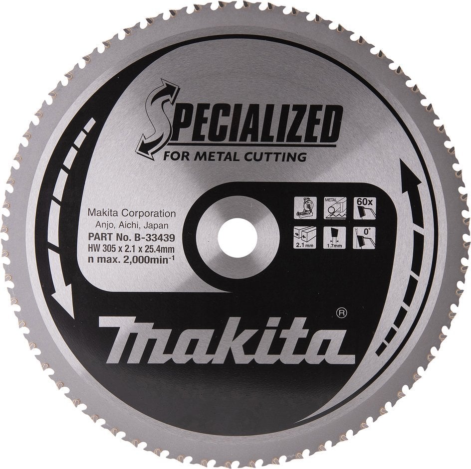 Makita Saw blade 305x2.1x25.4 mm Makita B-33439