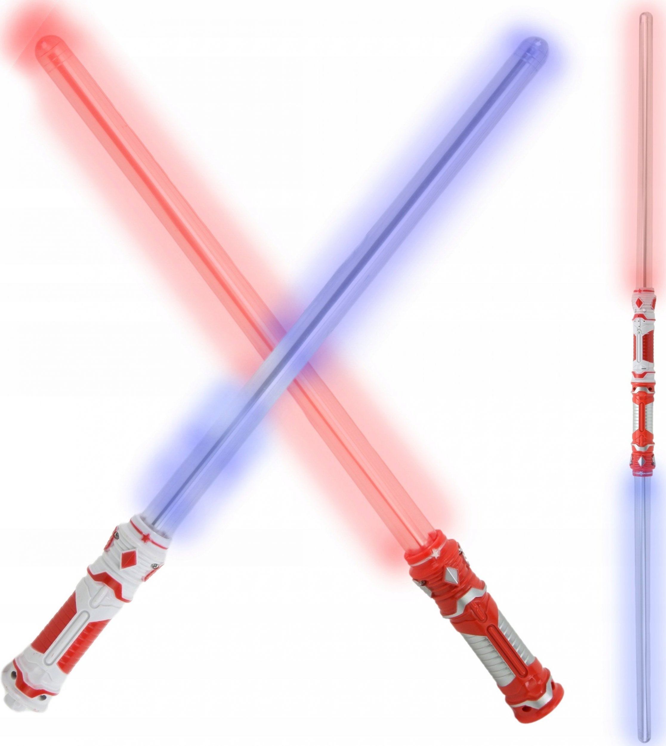 Skleplolki MIECZ DŹWIĘKOWY ŚWIETLNY WIELKI PODWÓJNY WOJOWNIK