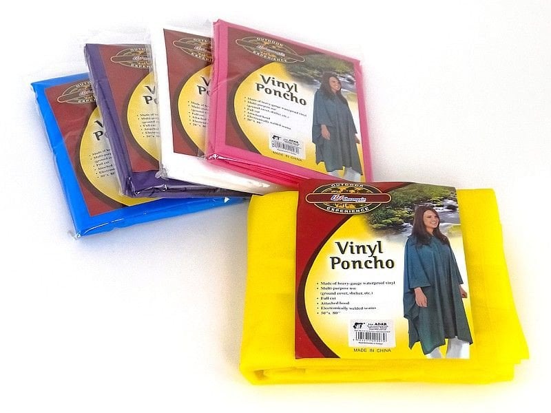 Płaszcz przeciwdeszczowy 490079 mix cena za 1 szt