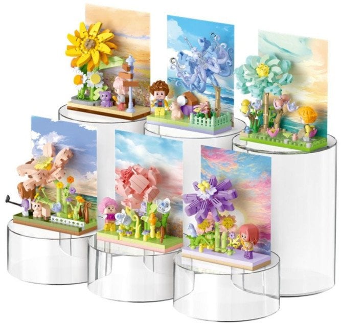 KOCO klocki mini ogródek mix 1051-56 45030 /6