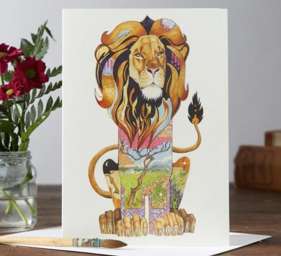 DM Collection Karnet A003 B6 + koperta Lew