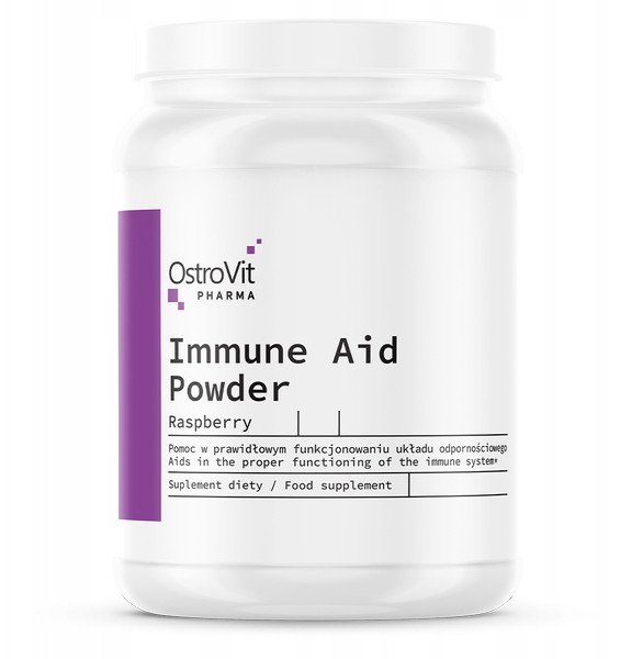 OstroVit Immune Aid w proszku 100 g malinowy one size