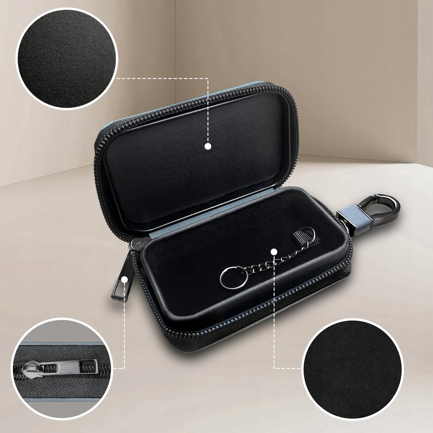 Tech-Protect key pouch Signal Blocker KLR300, grey