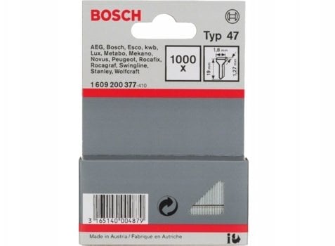 Bosch GWOŹDZIE 19mm do PTK 19E