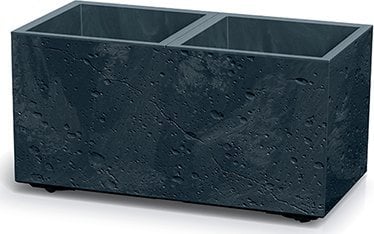 Donica Antracytowa Na Kółkach Sierra Case Beton Effect Dsi600E-S433 Prosperplast