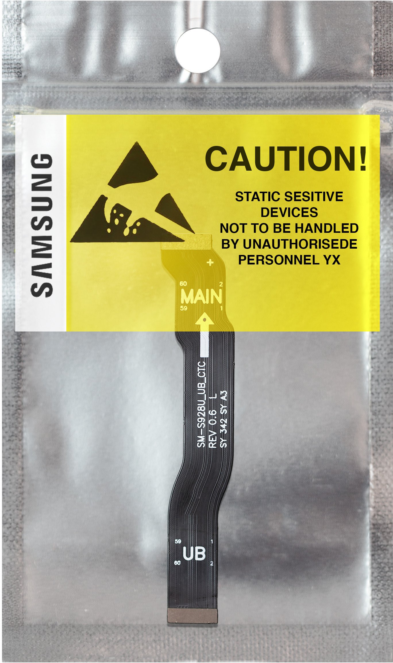 Taśma LCD do Samsung Galaxy S24 Ultra Wyświetlacza Oryginał Zila SM-S928B (5904858385409)