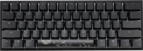 Klawiatura Ducky Ducky Mecha Mini Gaming Tastatur, MX-Speed-Silver, RGB-LED - schwarz