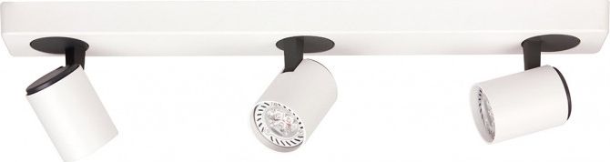 Lampa sufitowa Italux Spot biały Italux Elvira SPL-3142A-3-WH