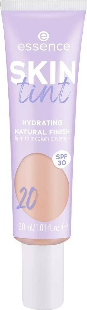 Essence Essence Skin Tint nawilżający krem koloryzujący o lekkim i średnim kryciu SPF30 20 30ml