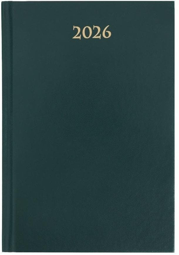 Terminarz 2026 dzienny A5 Divas zielony