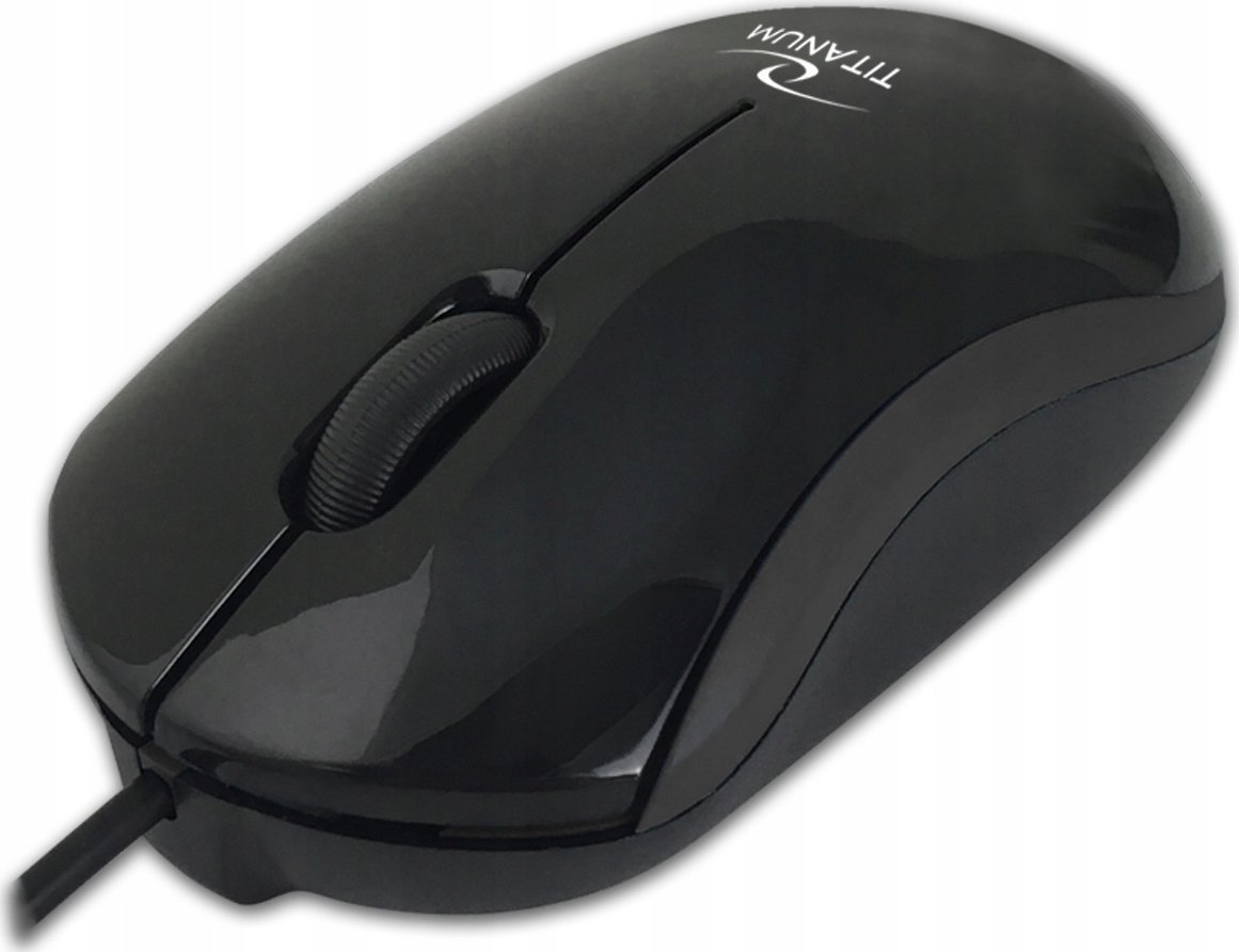 Mysz Esperanza Przewodowa mysz Esperanza TM125K Titanium (czarna)