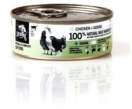 3Coty CHICKEN + GOOSE for Adult cats 80g