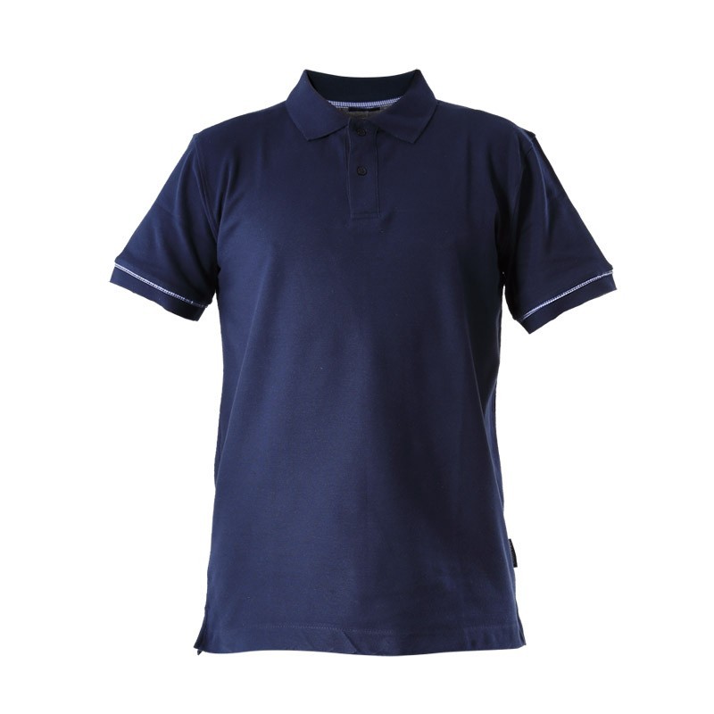 Lahti Pro Koszulka bawełniana polo granatowa 220g M (L4030502)
