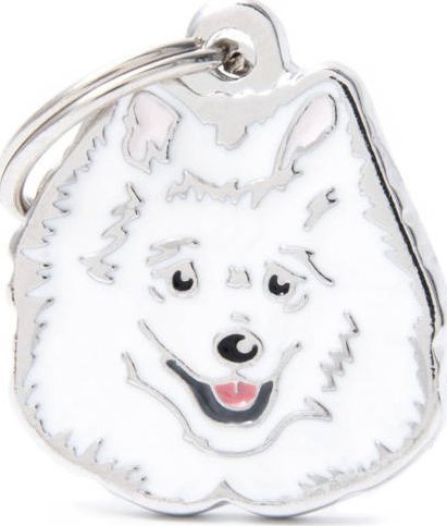 Zawieszka Adresówka Identyfikator z grawerem dla psa Spitz