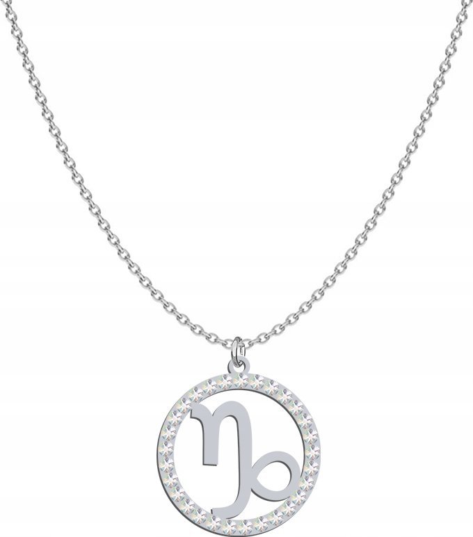 Radziszewska Jewellery Naszyjnik Znak Zodiaku KOZIOROŻEC srebro DEDYKACJA