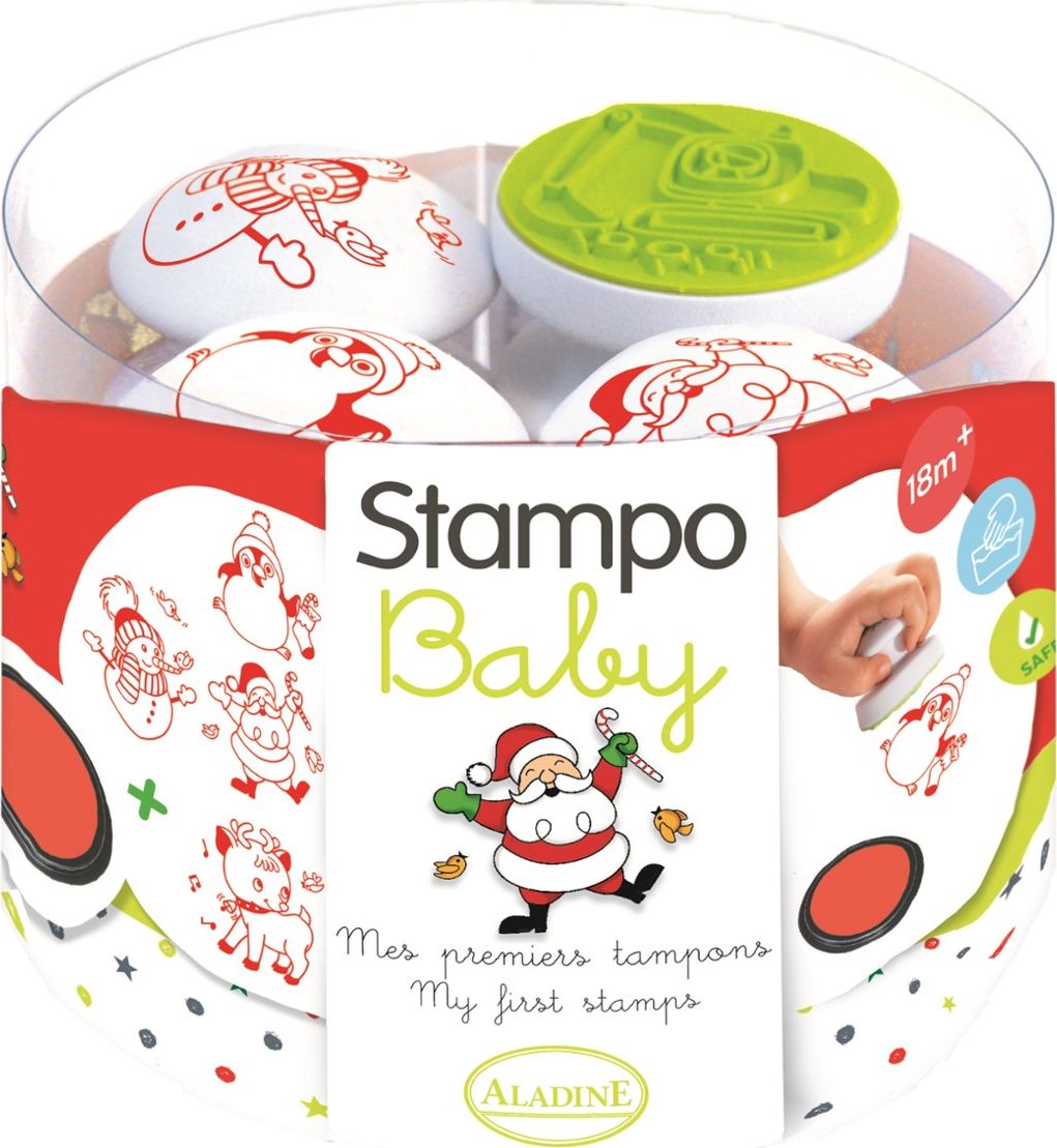 Aladine Stempelki Boże Narodzenie 4 szt.