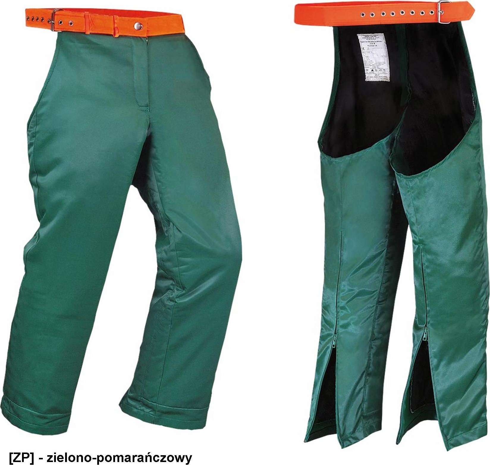 DRWAL DR-PIL-N - nogawice dla pilarza, zabezpienie nóg przed okaleczeniem piłą łańcuchową o prękości M