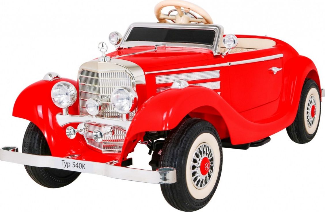 Pojazd Mercedes Benz Retro Typ 540A Czerwony