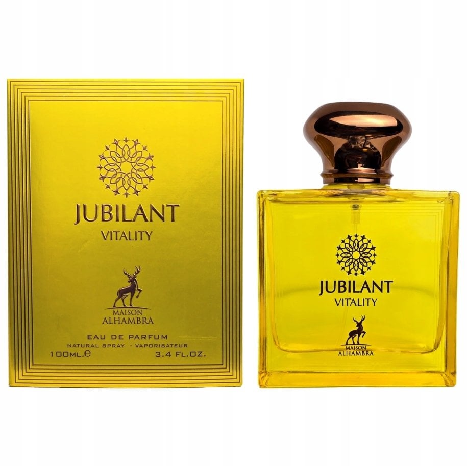 Maison Alhambra Jubilant Vitality Eau De Parfum 100ml Unisex Fragrance