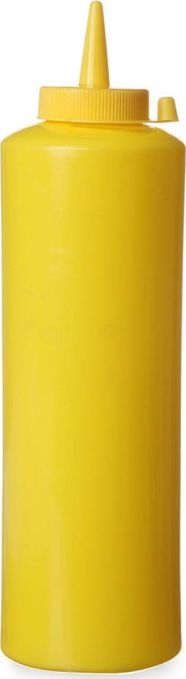 Hendi DYSPENSER DO ZIMNYCH SOSÓW 0,70L ŻÓŁTY KITCHEN LINE 557907