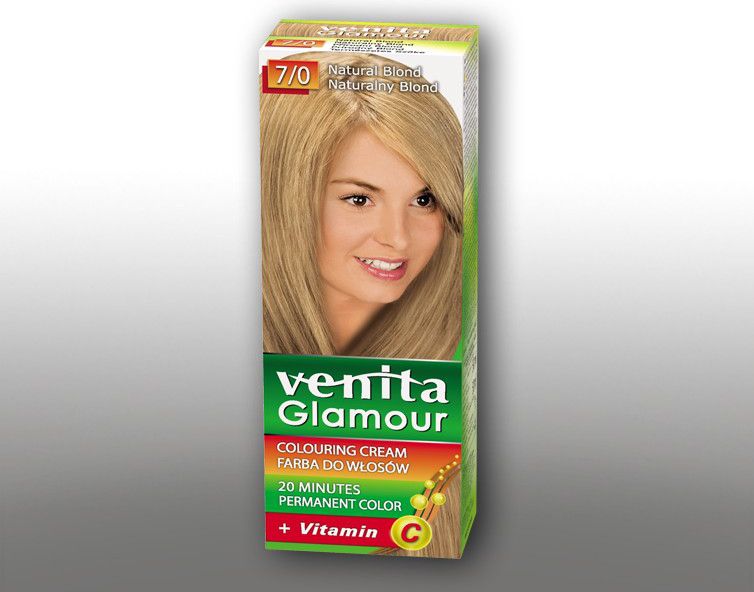 Venita Farba do włosów GLAMOUR 7/0 blond