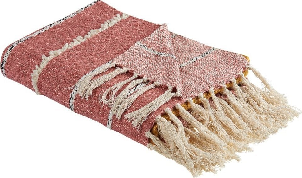 Beliani Koc 130 x 170 cm czerwony NAIKHU!