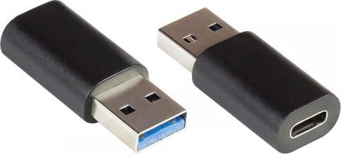 Adapter USB Alcasa Alcasa USB-AD300 zmieniacz płci / kabli USB 3.0 / USB 3.1 (Gen. 1) A USB C Czarny