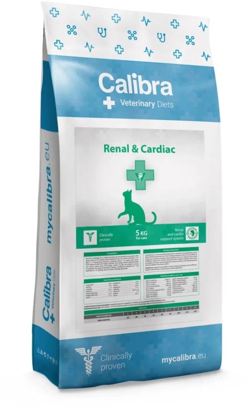 Calibra Veterinary Diets Cat Renal/Cardiac 5kg
