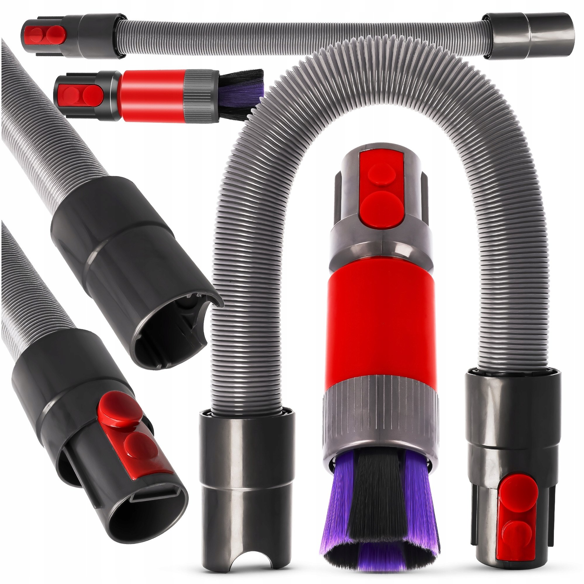 WĄŻ DO ODKURZACZA SZCZOTKA MIĘKKA PRZEDŁUŻKA Rura Do DYSON V7 V8 V10 V11