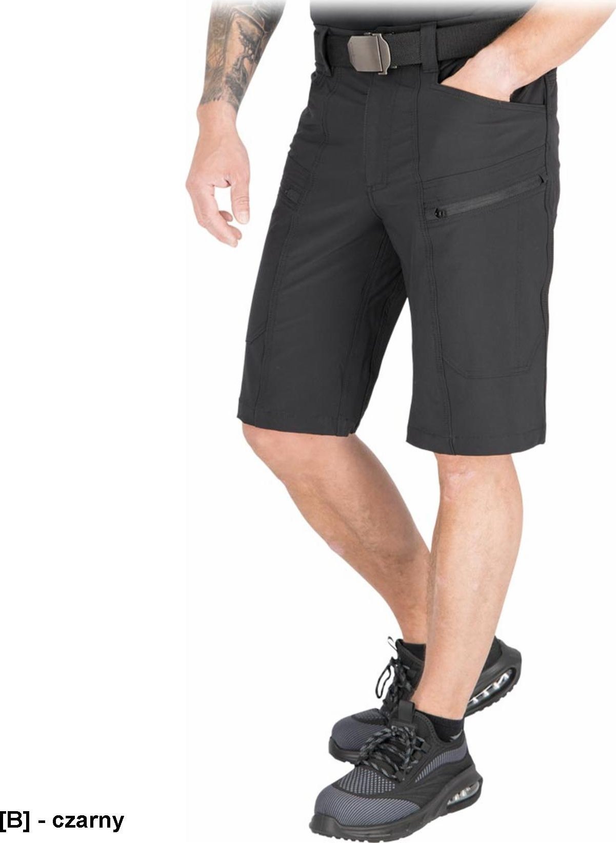 R.E.I.S. RAMBLER-TS - Spodnie ochronne do pasa z krótkimi nogawkami, męskie XL